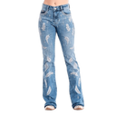 Calça Jeans Feminina Zenz Western Milk
