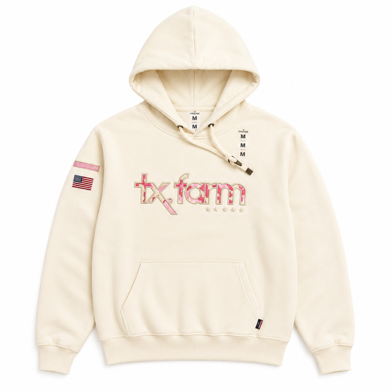 Moletom Feminino Texas Farm Logo Camuflada