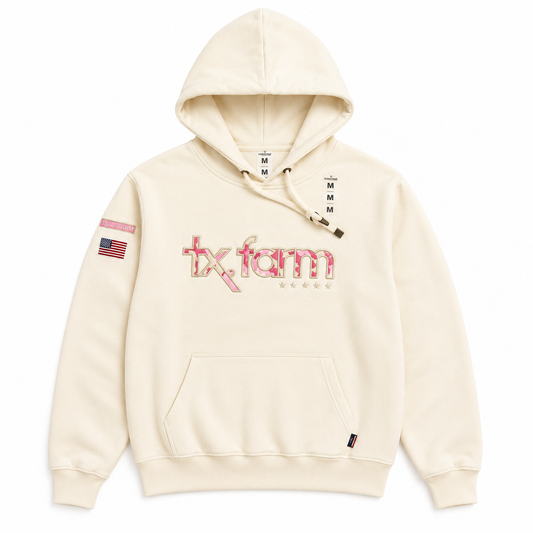 Moletom Feminino Texas Farm Logo Camuflada