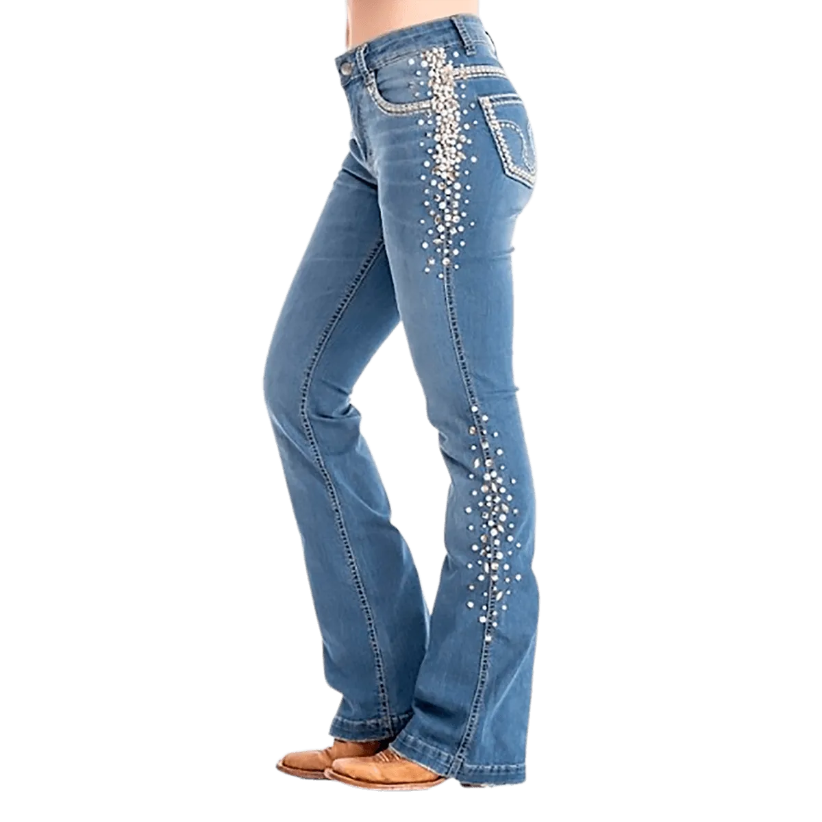 Calça Jeans Feminina Zenz Western Rooster  – ORIGINAL