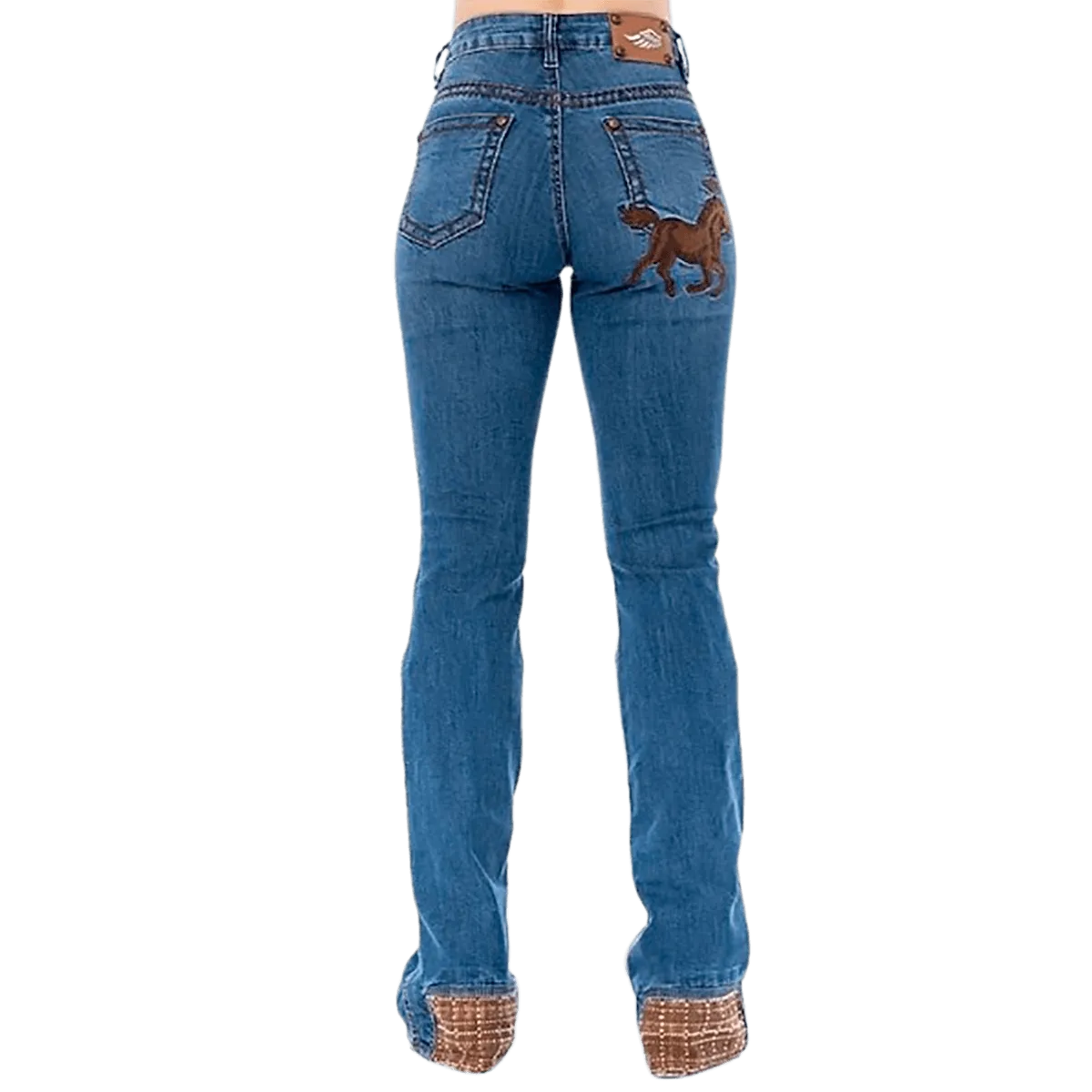 Calça Jeans Feminina Zenz Western Flanel  – ORIGINAL
