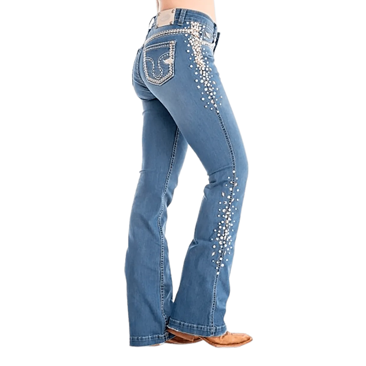Calça Jeans Feminina Zenz Western Rooster  – ORIGINAL