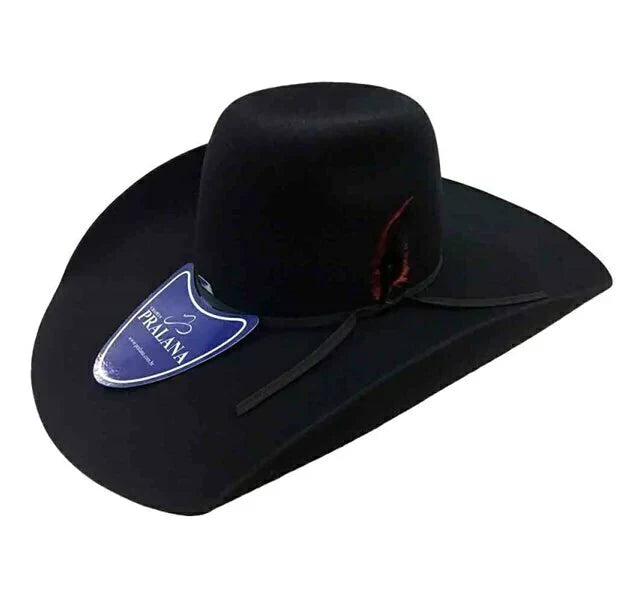 Chapeu Pralana Biplay Feltro Preto