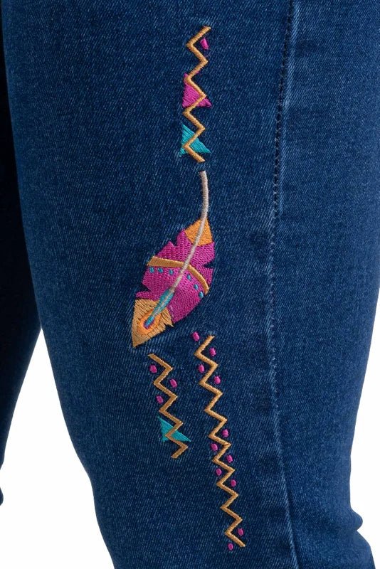 Calça Texas Farm Vitality Umber Jeans Escuro